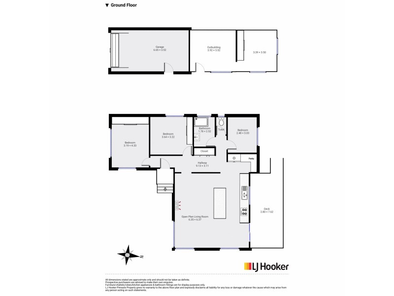 8 Anthony Place, Glenorchy TAS 7010 Floorplan