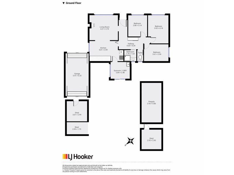 2 Arunta Crescent, Chigwell TAS 7011 Floorplan