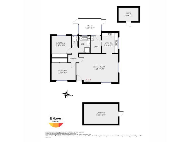 2/5 Alroy Court, Rosetta TAS 7010 Floorplan