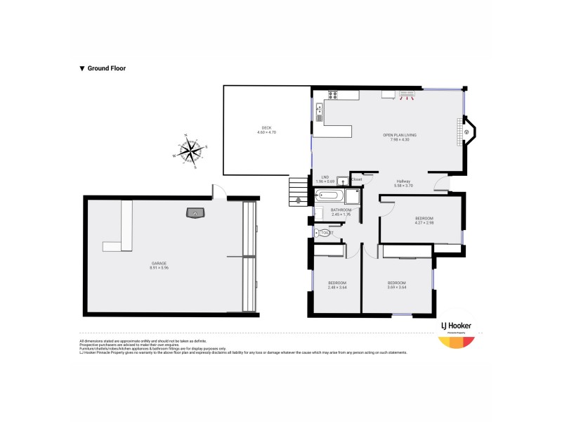 16 Arunta Crescent, Chigwell TAS 7011 Floorplan