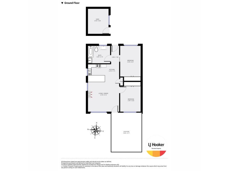 1/8 Farnham Court, Glenorchy TAS 7010 Floorplan