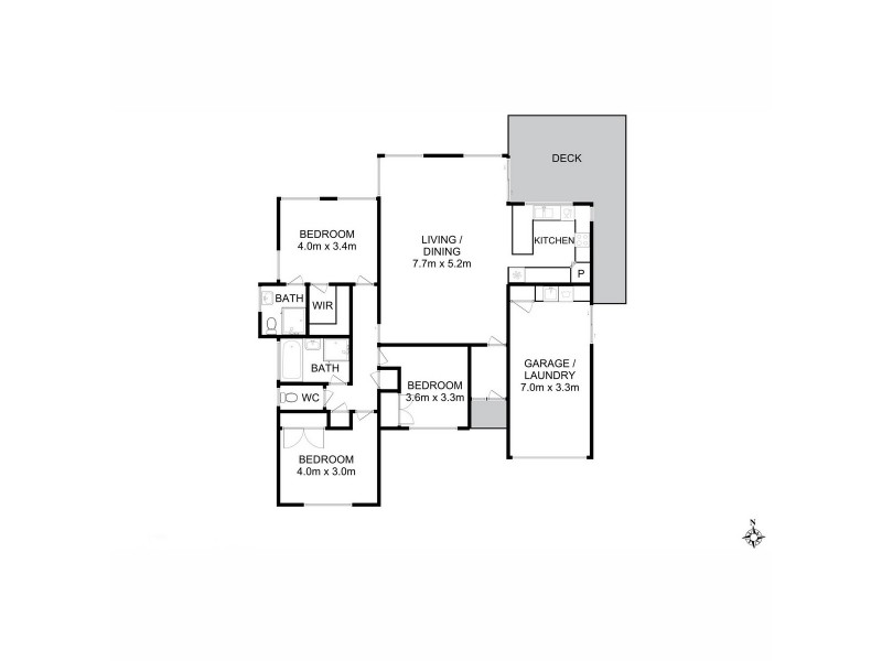 34 Fairview Drive, Kingston TAS 7050 Floorplan