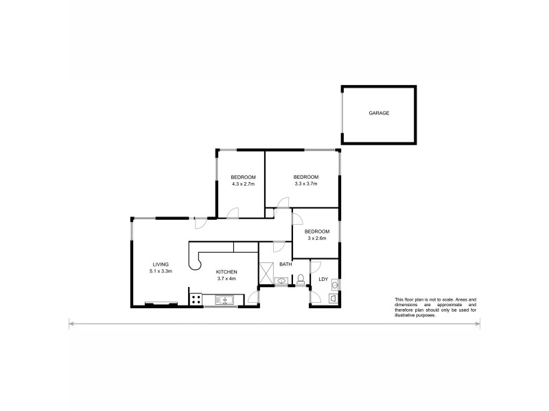 26 Edinburgh Crescent, Goodwood TAS 7010 Floorplan
