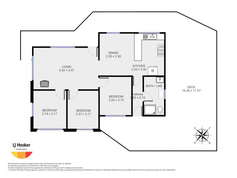 4 Aubin Court, Orford TAS 7190 Floorplan