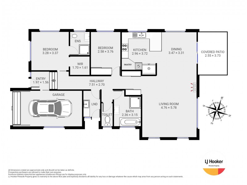 Unit 6/25 Penna Road, Midway Point TAS 7171 Floorplan