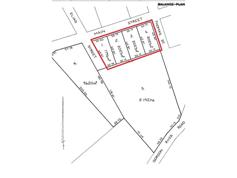 39 Tyenna Road, Lots 1, 2, 3 & 4, Tyenna TAS 7140