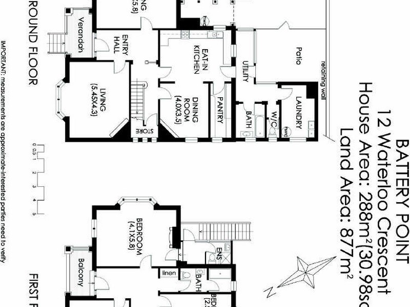 12 Waterloo Crescent, Battery Point TAS 7004