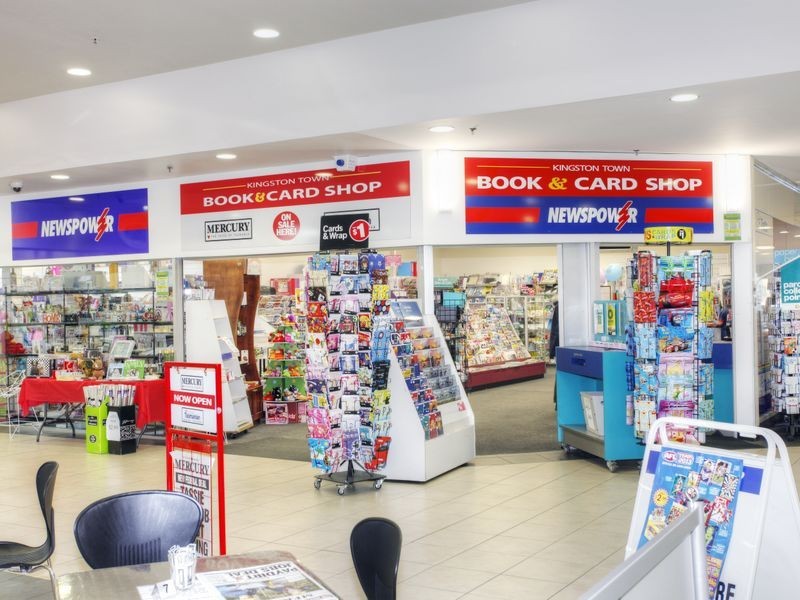 Kingston Town Book and Card Shop, Kingston TAS 7050