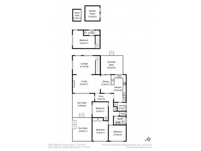 224 Roslyn Avenue, Blackmans Bay TAS 7052 Floorplan