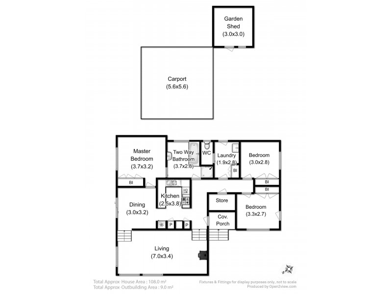184 Albion Heights Drive, Kingston TAS 7050 Floorplan