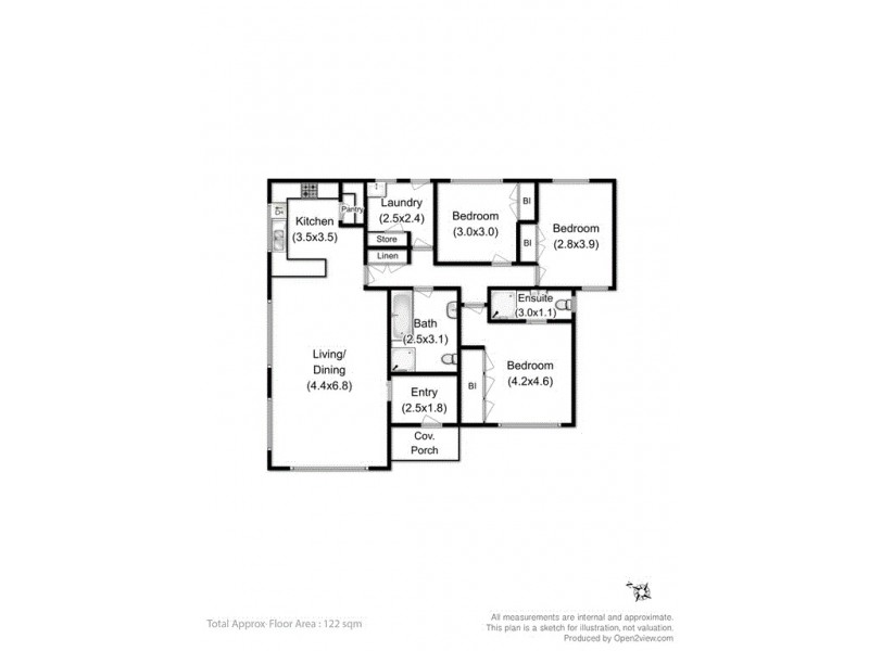 20 Kingfisher Street, Kingston TAS 7050 Floorplan