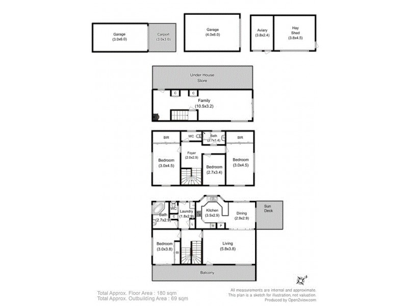 Kingston TAS 7050 Floorplan