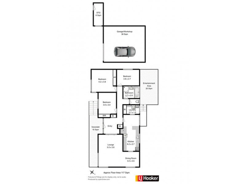155 Roslyn Avenue, Blackmans Bay TAS 7052 Floorplan