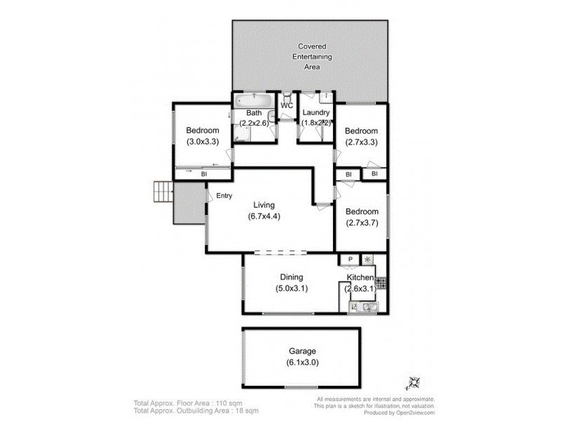 20 Daylesford Road, Glenorchy TAS 7010 Floorplan
