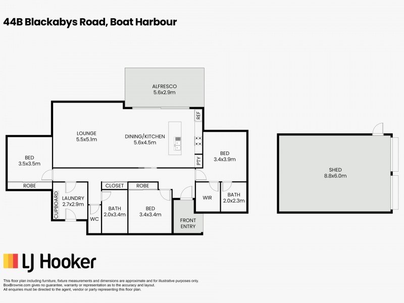 44b Blackabys Road, Boat Harbour TAS 7321