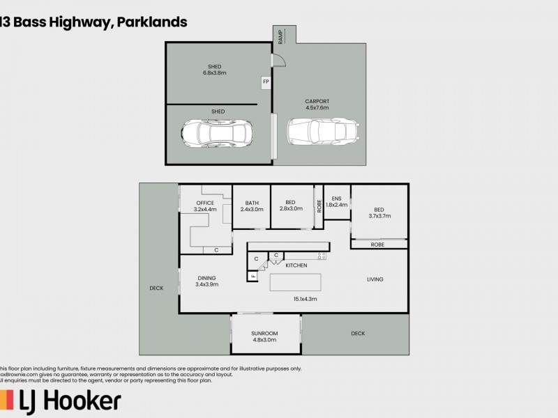 13 Bass Highway, Parklands TAS 7320