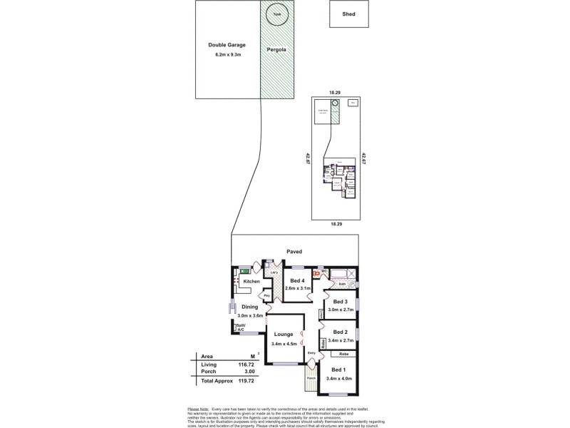 97 Butterworth Road, Aldinga Beach SA 5173 Floorplan