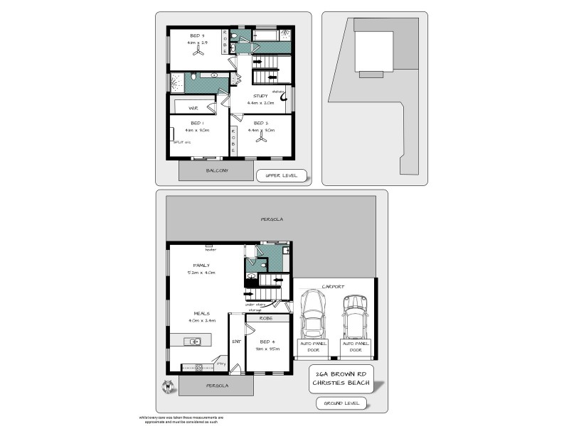 26a Brown Road, Christies Beach SA 5165 Floorplan