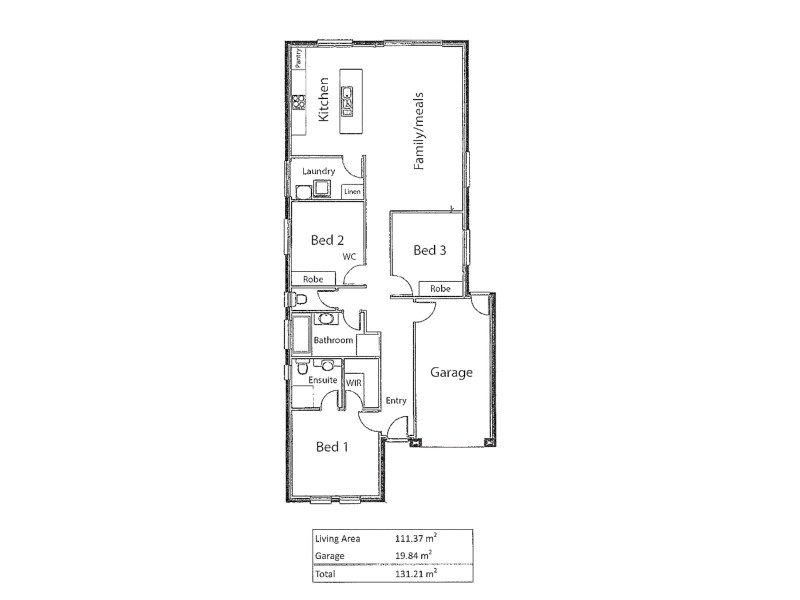 6 Triton Street, Seaford Meadows SA 5169 Floorplan