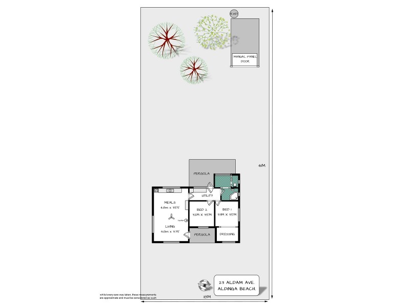 23 Aldam Avenue, Aldinga Beach SA 5173 Floorplan