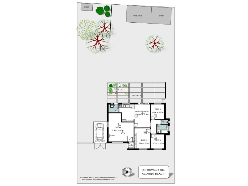 124 Rowley Road, Aldinga Beach SA 5173 Floorplan
