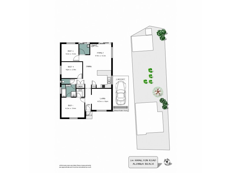 24 Hamilton Road, Aldinga Beach SA 5173 Floorplan