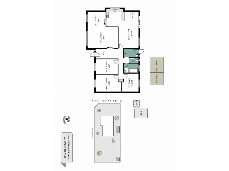 58 Whinnerah Avenue, Aldinga Beach SA 5173 Floorplan