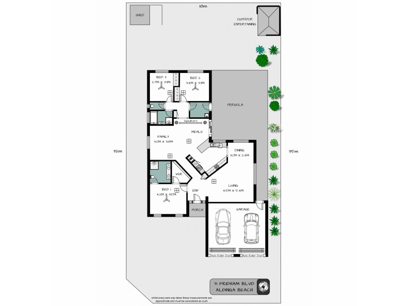71 Pridham Boulevard, Aldinga Beach SA 5173 Floorplan