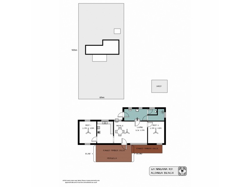 69 Ningana Road, Aldinga Beach SA 5173 Floorplan