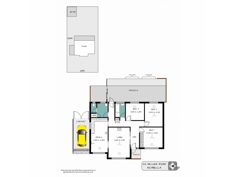 102 Hillier Road, Reynella SA 5161 Floorplan