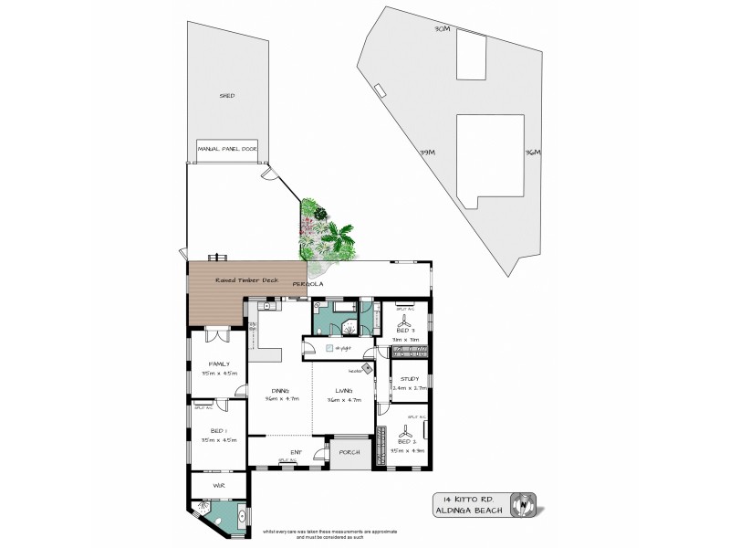 14 Kitto Crescent, Aldinga Beach SA 5173 Floorplan