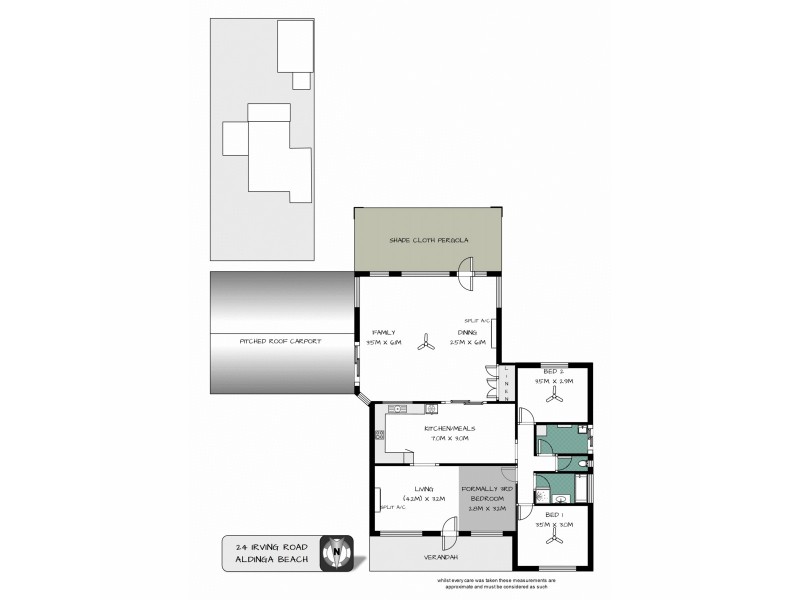 24 Irving Road, Aldinga Beach SA 5173 Floorplan