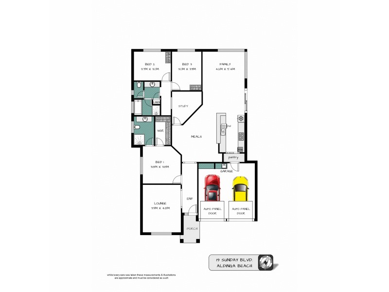 19 Sunday Boulevard, Aldinga Beach SA 5173 Floorplan
