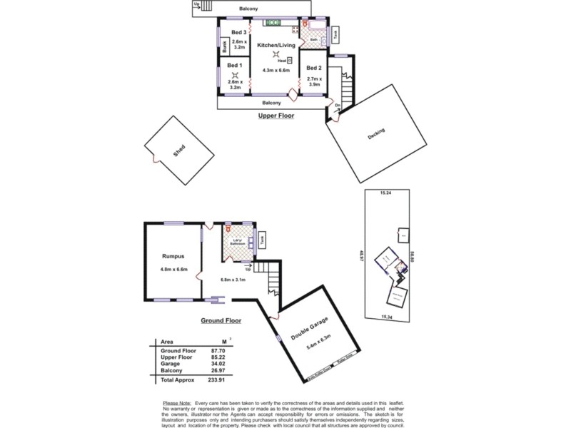 15 Palmer Street, Aldinga Beach SA 5173 Floorplan