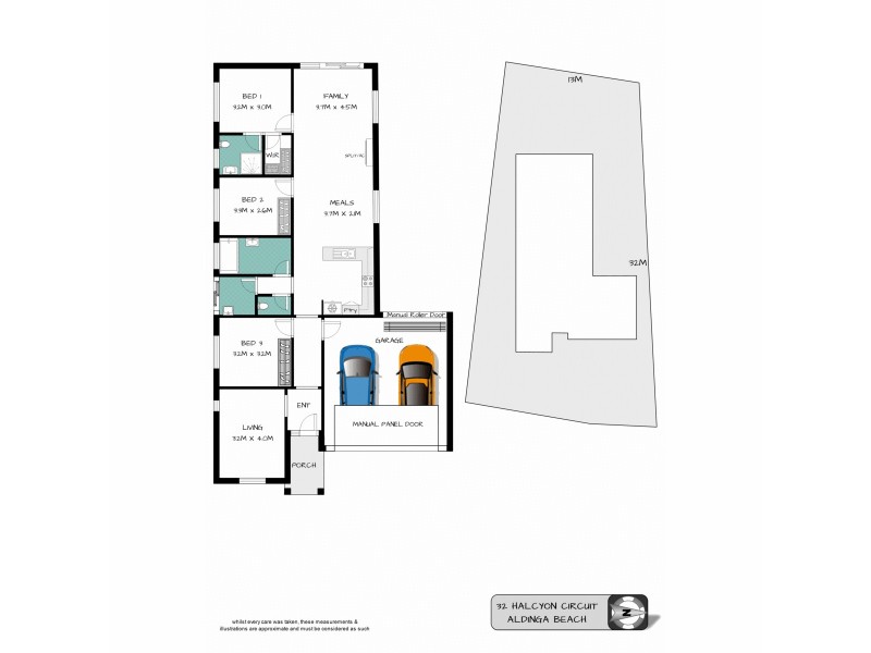 32 Halcyon Circuit, Aldinga Beach SA 5173 Floorplan