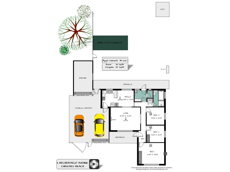 11 Archerfield Avenue, Christies Beach SA 5165 Floorplan