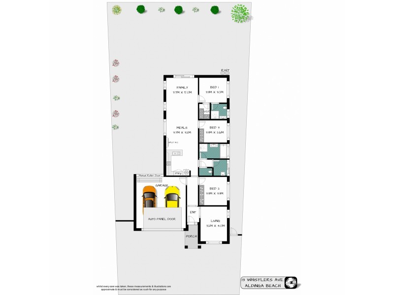 13 Whistlers Avenue, Aldinga Beach SA 5173 Floorplan