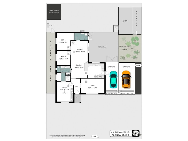 31 Pridham Boulevard, Aldinga Beach SA 5173 Floorplan