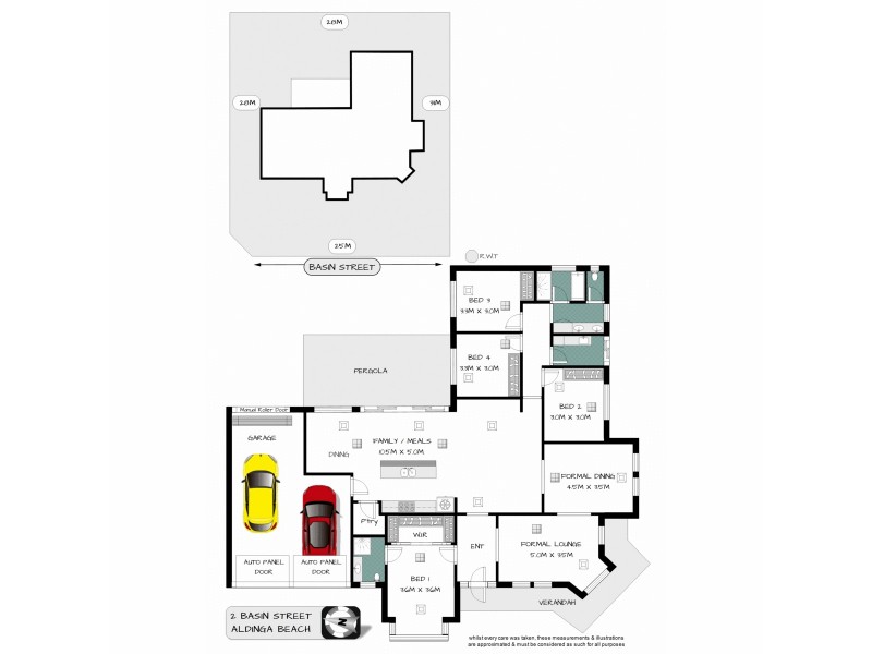 2 Basin Street, Aldinga Beach SA 5173 Floorplan
