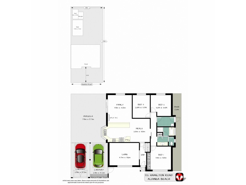 52 Hamilton Road, Aldinga Beach SA 5173 Floorplan