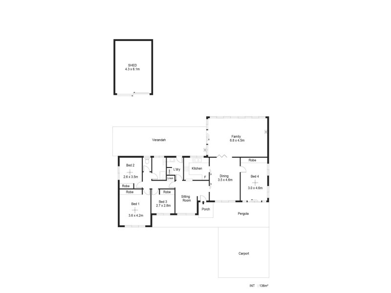 16 Hollins Street, Old Noarlunga SA 5168 Floorplan