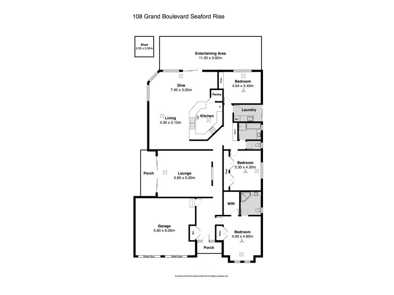 108 Grand Boulevard, Seaford Rise SA 5169 Floorplan