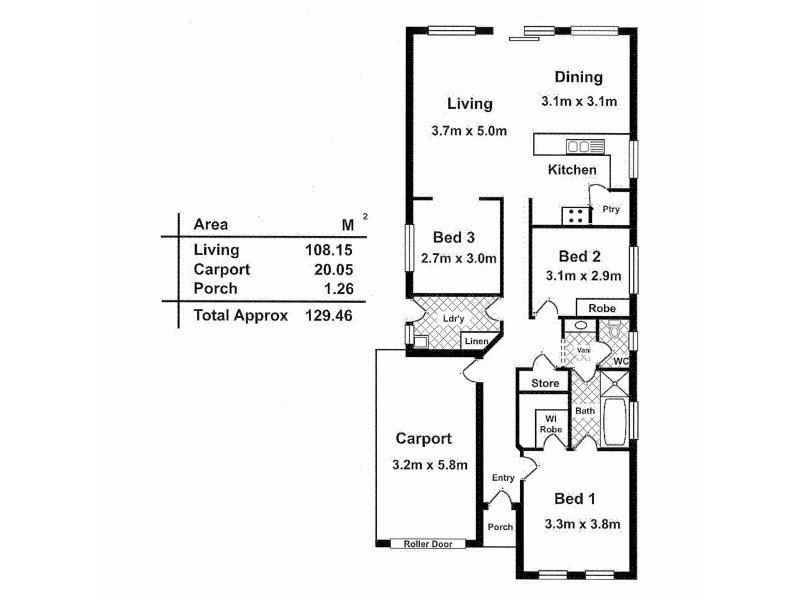 27A Wigham Road, Aldinga Beach SA 5173 Floorplan