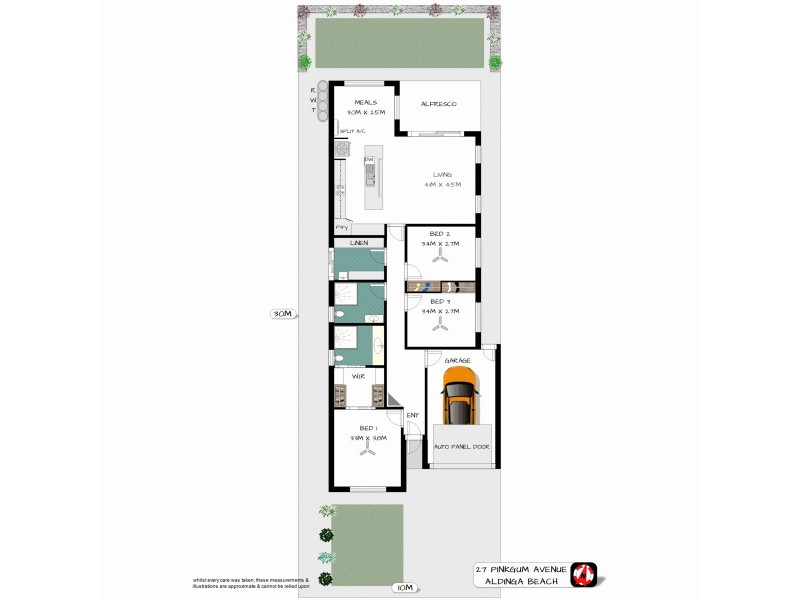 27 Pinkgum Avenue, Aldinga Beach SA 5173 Floorplan