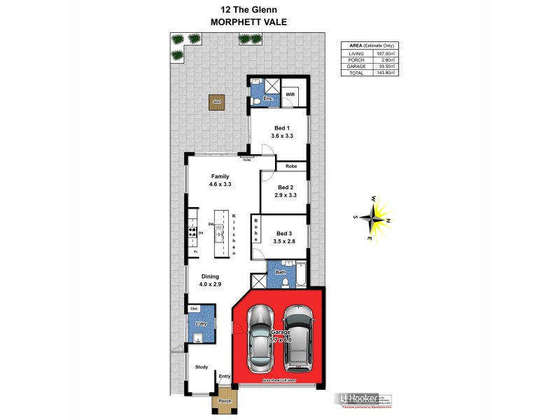 12 The Glenn, Morphett Vale SA 5162 Floorplan