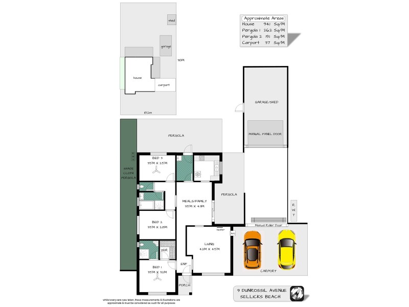 9 Dunrossil Avenue, Sellicks Beach SA 5174 Floorplan