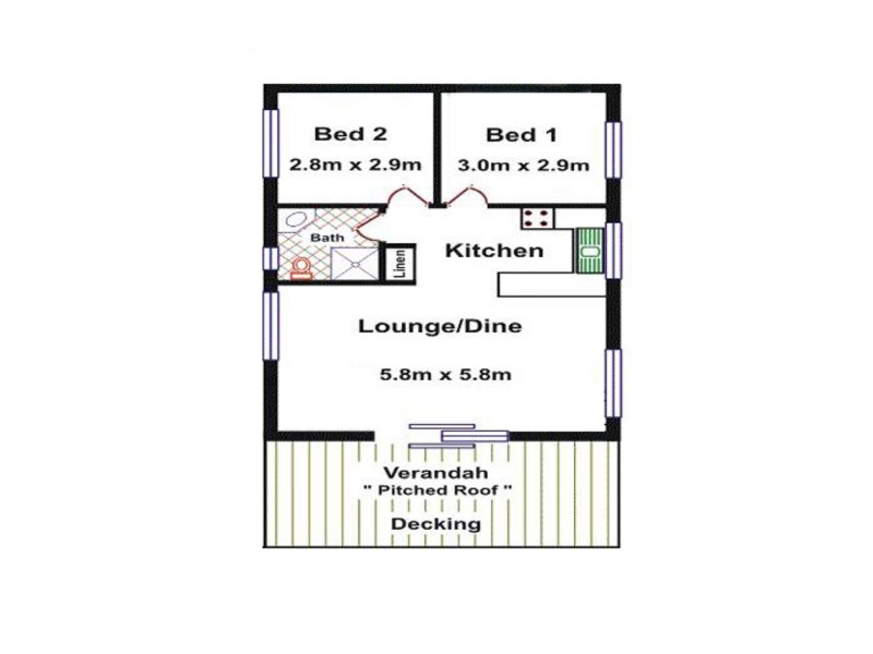 13/209 Esplanade, Aldinga Beach SA 5173 Floorplan