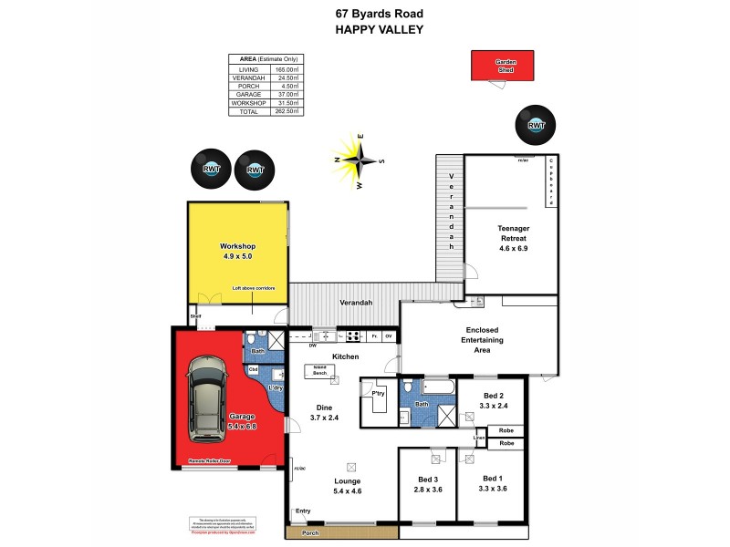 67 Byards Road, Happy Valley SA 5159 Floorplan
