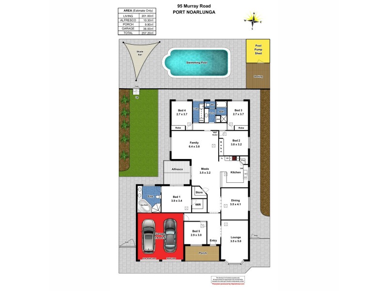 95 Murray Road, Port Noarlunga SA 5167 Floorplan