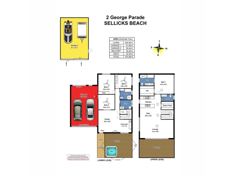 2 George Parade, Sellicks Beach SA 5174 Floorplan